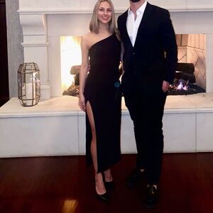 Abercrombie Black Formal Dress